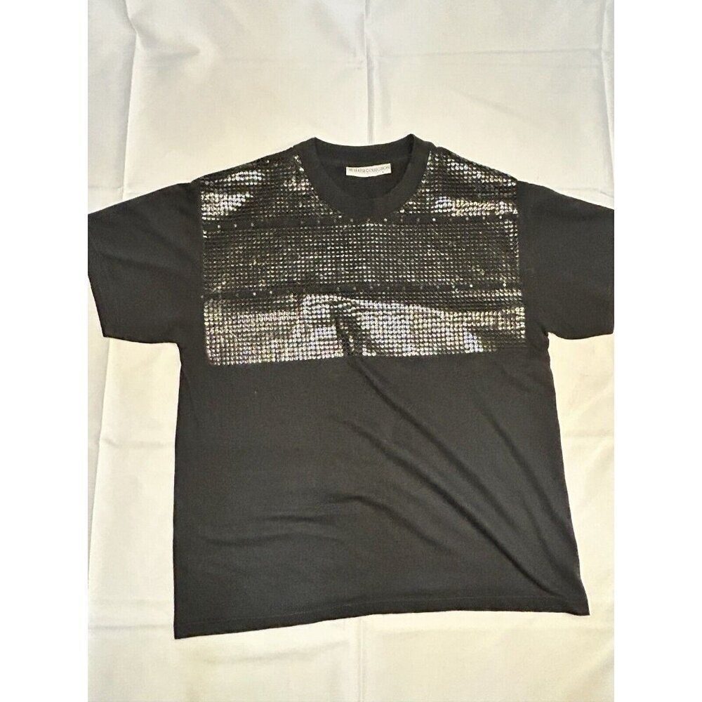 The Learsi Collection Vintage Bling T Shirt Black Large Made In USA